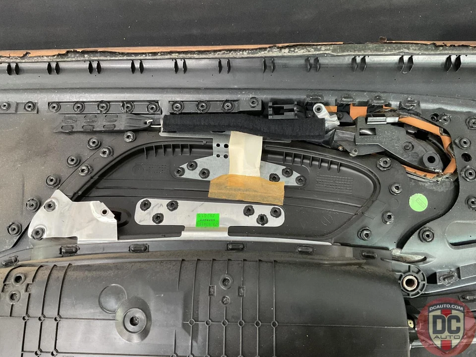 -2002 Porsche 911 996 правая дверная панель коричневый натуральный 996555512205VRW 121732 - Изображение 4 из 4