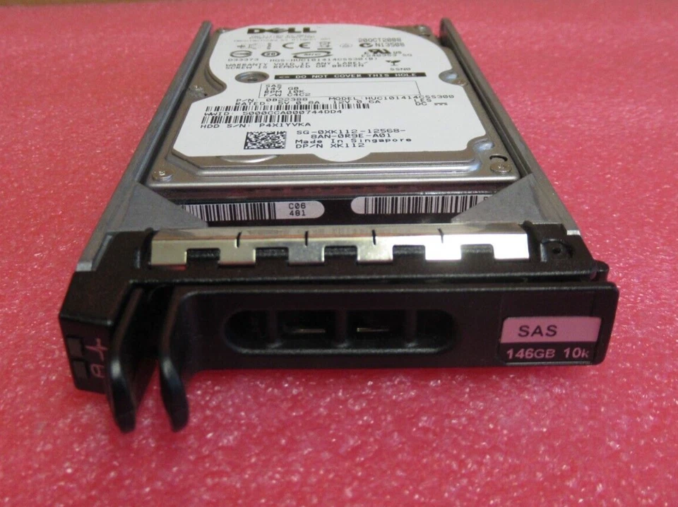 Dell XK112 HUC101414CSS300 147GB 10000RPM SAS 3Gbps Hot Swap 16MB 2.5£ Internal - Image 2 of 4