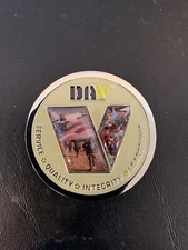 Challenge Coin DAV Disabled American Veterans Membership Is The Lifeblood, 2"
