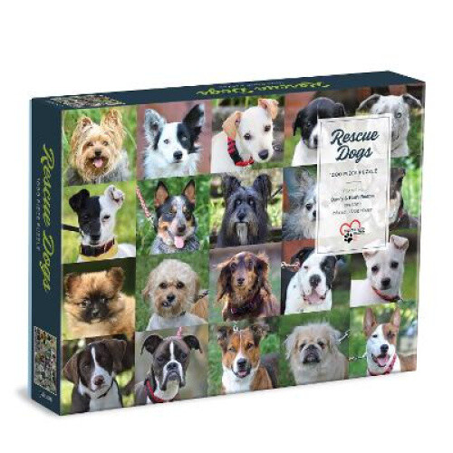 Rescue Dogs 1000 Piece Puzzle By Galison
