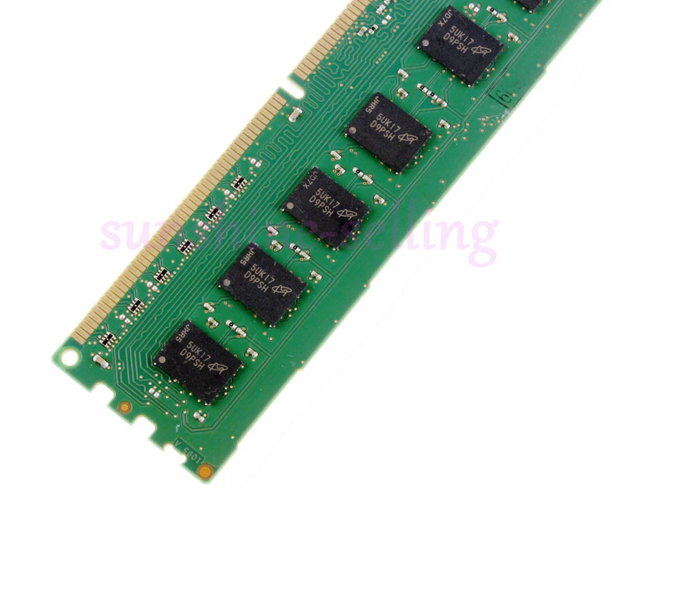 Micron Intel 4GB 2Rx8 PC3-12800U DDR3 1600Mhz 240Pin Desktop Memory RAM DIMM #ed - Image 4 of 4