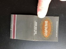 OLD Vintage "TROPICANA Hotel Casino" Atlantic City unused matchbook MADE IN USA