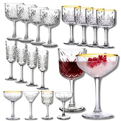 Weingläser Champagnergläser Martinigläser Weinbecher Gläser Set Weinglas Auswahl