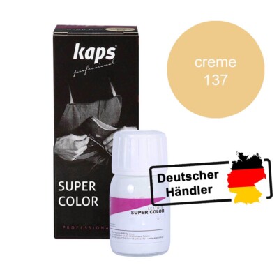 Kaps Super Color Lederfarbe 25ml für Naturleder Synthetik Glattleder