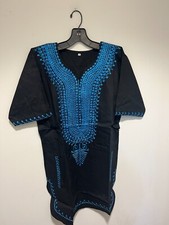 African clothing for men-Dashiki S-7X black