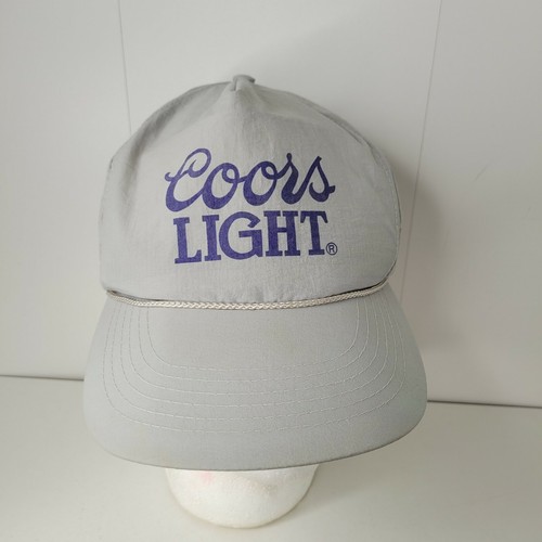 Vintage Coors Light Snapback Hat 