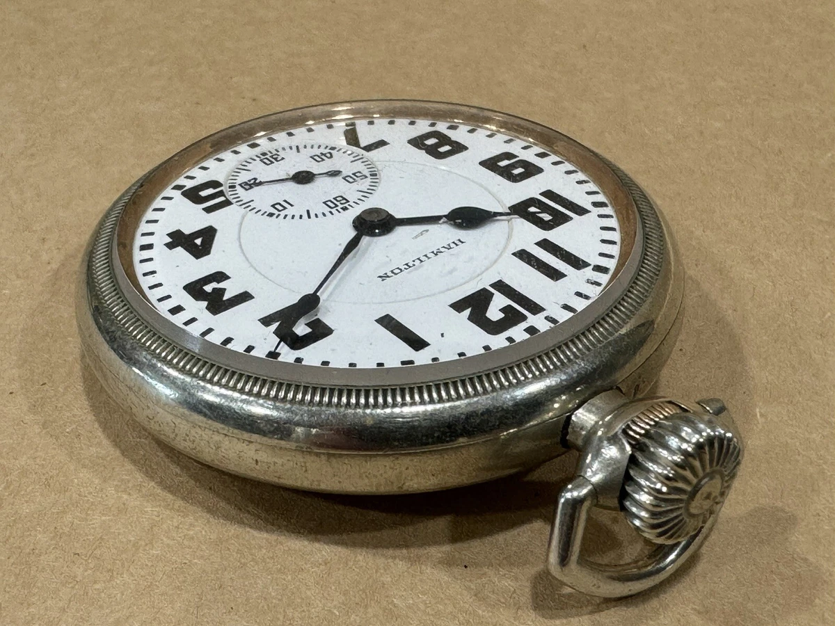 Hamilton 992 pocket watch store
