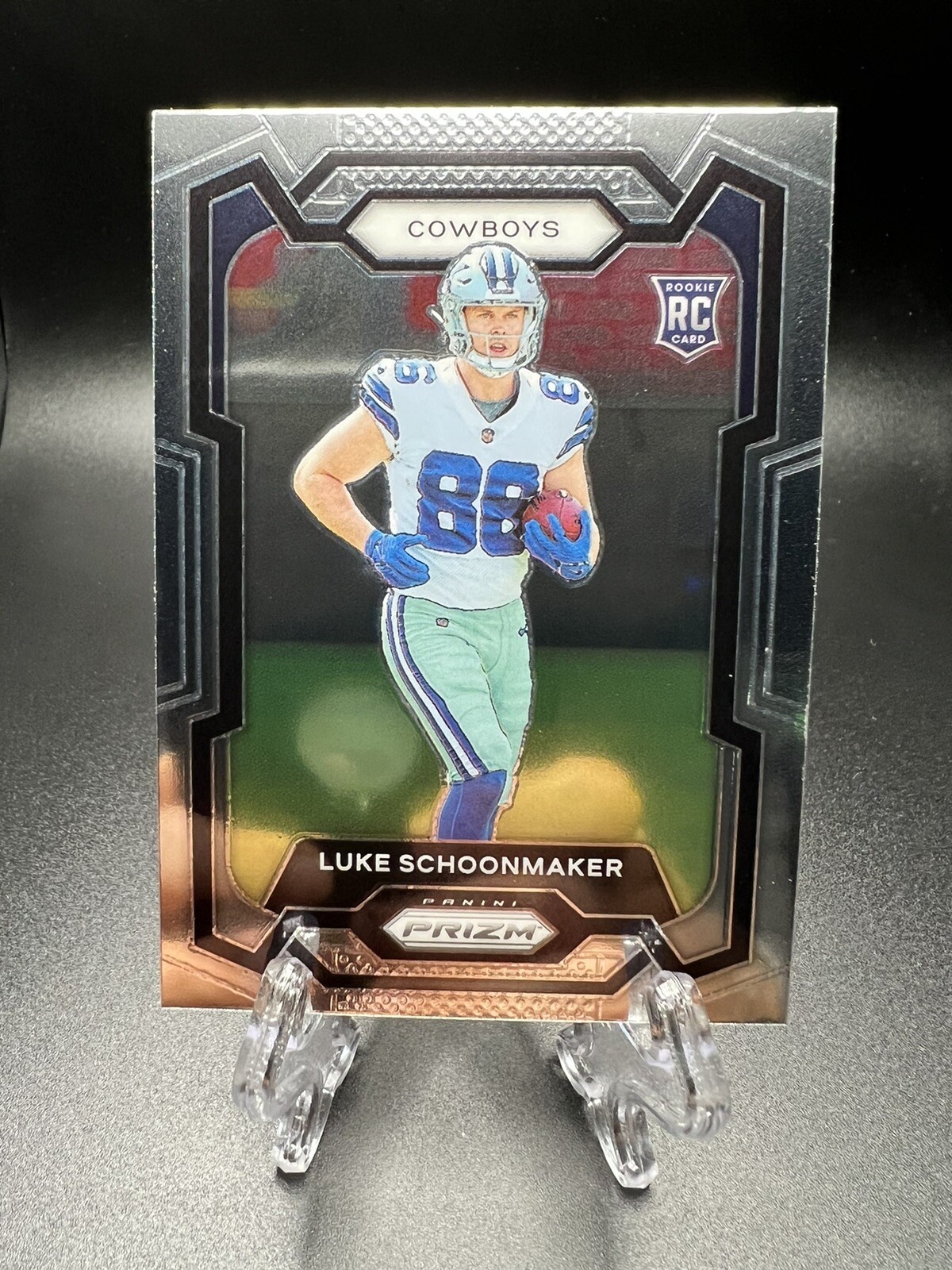 2023 Panini Prizm #325 Luke Schoonmaker Rookie Card RC Dallas Cowboys 