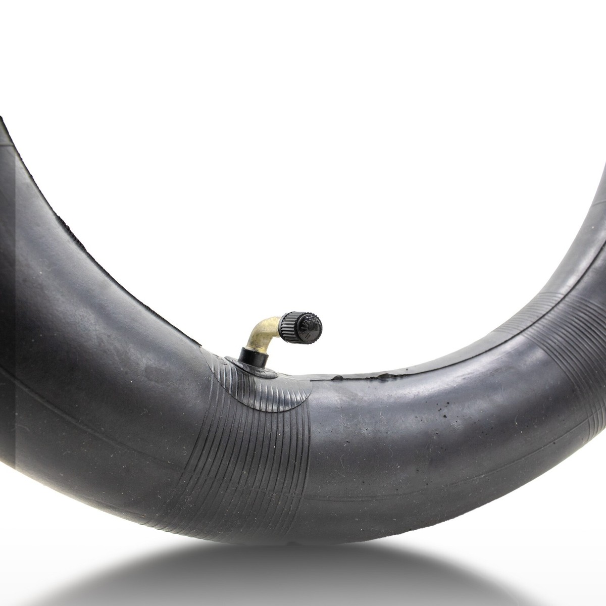 Scooter Inner Tube – 10x2 Inch With 90° Bent Valve Stem, Black 1 thumbnail image