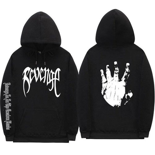 Vintage Hoodie XXXTentacion Revenge Hoodie Rapper Streetwear Sweatsh New - Picture 6 of 10