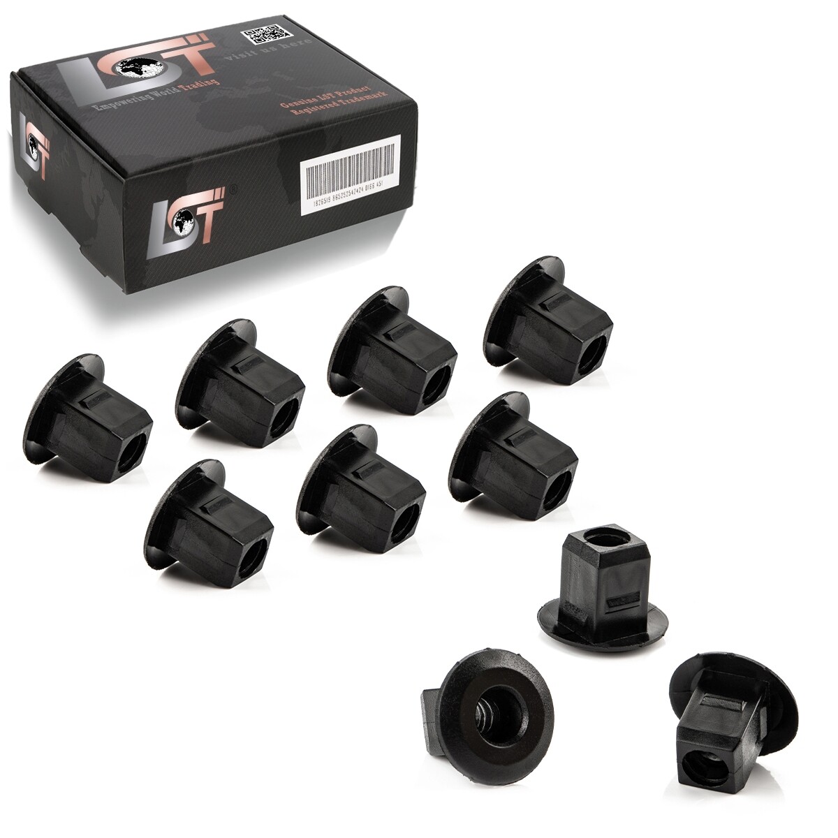 10x Expansion Nut Insert Nut Water Deflector Fastening Clips for VW T5
