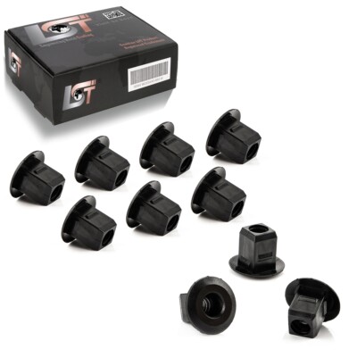 10 x spread nut plug-in nut water repellent attachment clips for VW T5