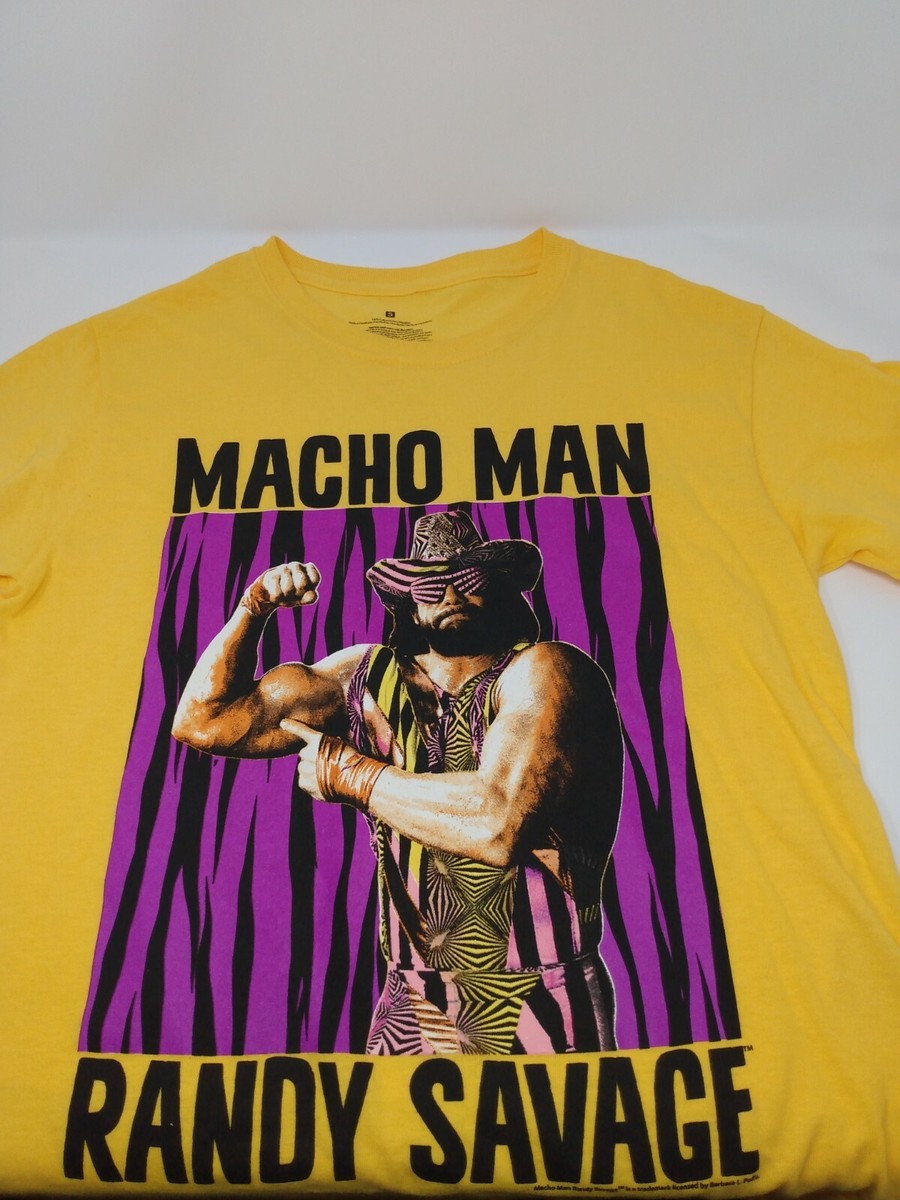 macho man randy savage purple shirt