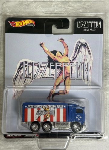 Hot Wheels Pop Culture Led Zeppelin Set Completo Di 5 Auto - Foto 6