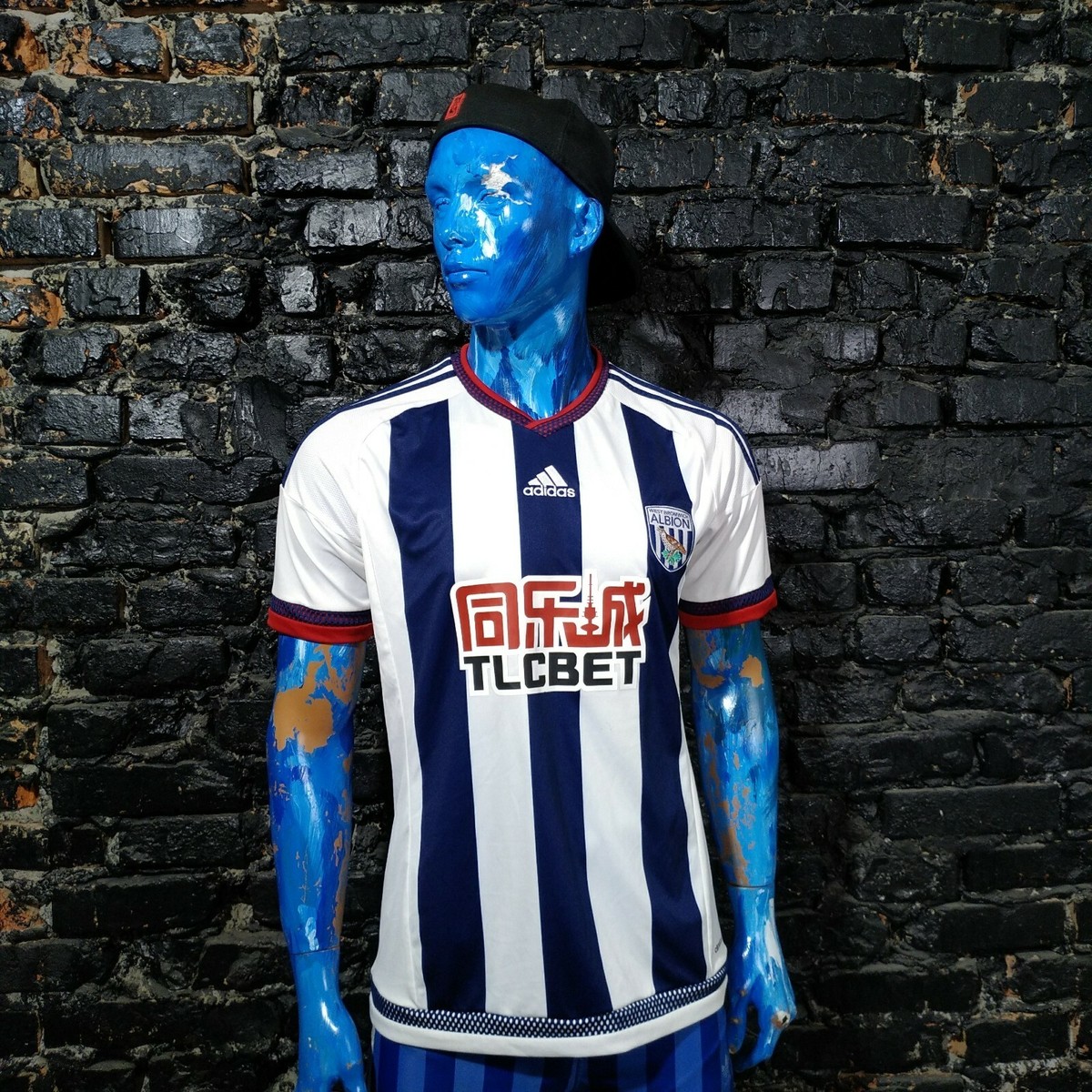 West Bromwich Albion Home football shirt 2015 - 2016 Adidas AA0360