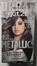 Schwarzkopf Got2b Metallics Permanent Hair Color, M83 Urban Mauve NEW Sealed box