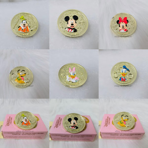 SH Disney 2026 Mickey & Friends Space Coin Pin Blind Box Full Set 18PCS