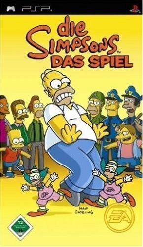Sony Psp / Playstation Portable Spiel - Die Simpsons: Das Spiel Nur Umd-image