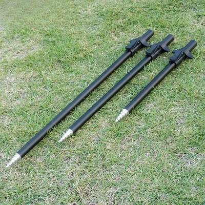Carp Fishing Bank Sticks Aluminium Telescopic Banksticks Fishing Rod Pod Support