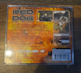 Red Dog Superior Firepower For Sega Dreamcast Game System By Crave New Sealed