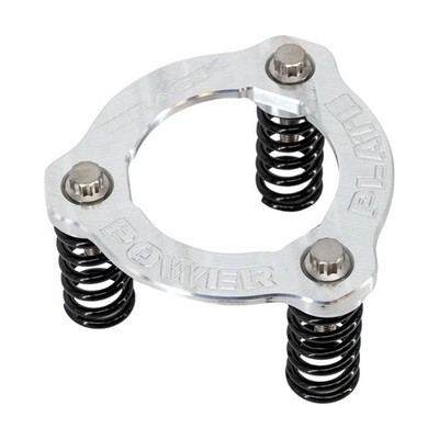 Trask Kupplungs Feder Power Plate Kit klar eloxiert für Harley M8 17-25