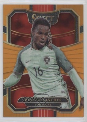 2017-18 Panini Select Terrace Orange Prizm 21/75 Renato Sanches #72 2t8