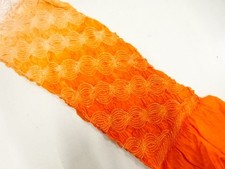 7756684: JAPANESE KIMONO SILK shibori obiage
