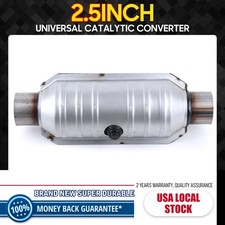 2.5 Inch Universal High Flow Catalytic Converter Inout Weld-on O2 Port Epa