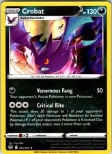 crobat pokemon card value (29/64) - Pokmon Night Wanderer (sv6a) When your Pokmon V is Knocked Out Crobat - 093/086 - ME04: