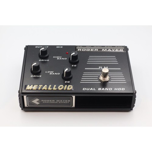 Roger Mayer Metalloid Dual Band Distortion Guitar Effects Pedal Used | eBay