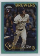 2024 Topps Chrome Update Aqua Refractor /199 Oliver Dunn #USC135 1g5e