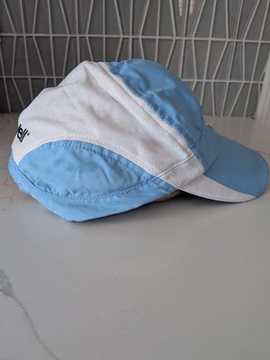 Nike Tailwind 7 Panel Hat Cap Strapback Featherlight Dri-Fit Blue Stay Well RARE