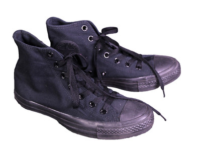 Converse Sneaker All Star Classic Chucks HI Gr. 38 Canvas schwarz Unisex BC1312