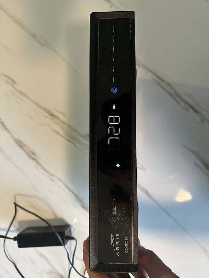 Motorola DCX3501-M Set Top Box Cable HD Dual Tuner DVR Untested - Image 3 of 4