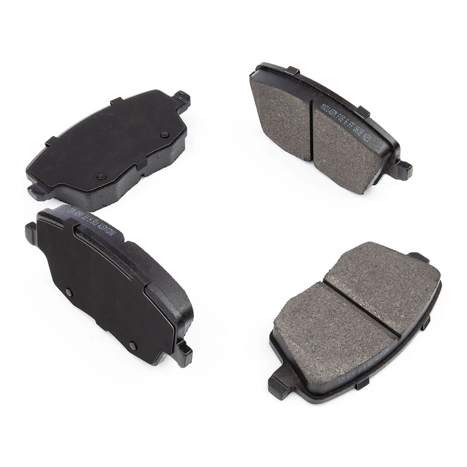 Conjunto de pastilhas de freio a disco dianteiro rotor de freio a disco compatível com 2003-2007 Volkswagen Polo - Imagem 3 de 4