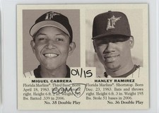 2007 Upper Deck Goudey Double Play 4/15 Miguel Cabrera Hanley Ramirez #35/36 j3j