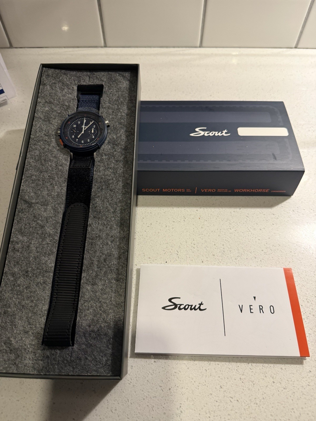 VERO X SCOUT MOTORS MOONSTONE BLUE WORKHORSE * Sold Out Limited Edition 350 Made image 5