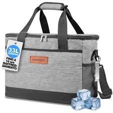 KAEFUYS Borsa Termica 33L Borsa Termica Porta Pranz Mantieniti Caldo e Freddo Bo