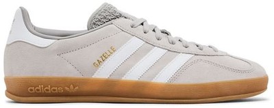 Size 10 - adidas Gazelle Indoor Grey White for sale online | eBay