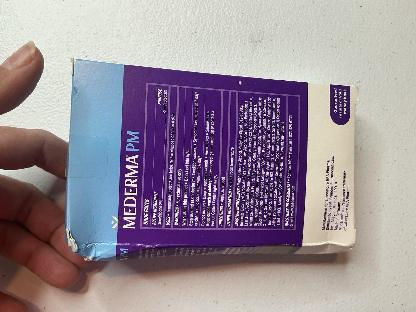 Mederma PM Overnight Scar Cream - 1oz Exp 2-27 