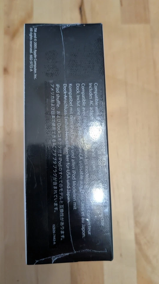 SELLADO Apple Original 2005 iPod USB Adaptador de Corriente Blanco Cargador Adaptador Foto 3 de 3