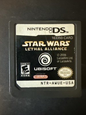 Star Wars: Lethal Alliance (Nintendo DS, 2006) CARTRIDGE ONLY