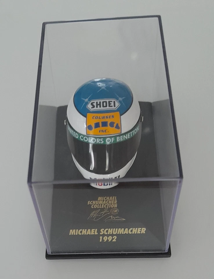 Minichamps Helme 1992 u. 1993 Michael Schumacher 1:8 - Bild 2 von 4