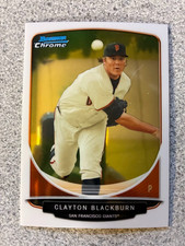 Clayton Blackburn San Francisco Giants 2013 Bowman Chrome Prospect