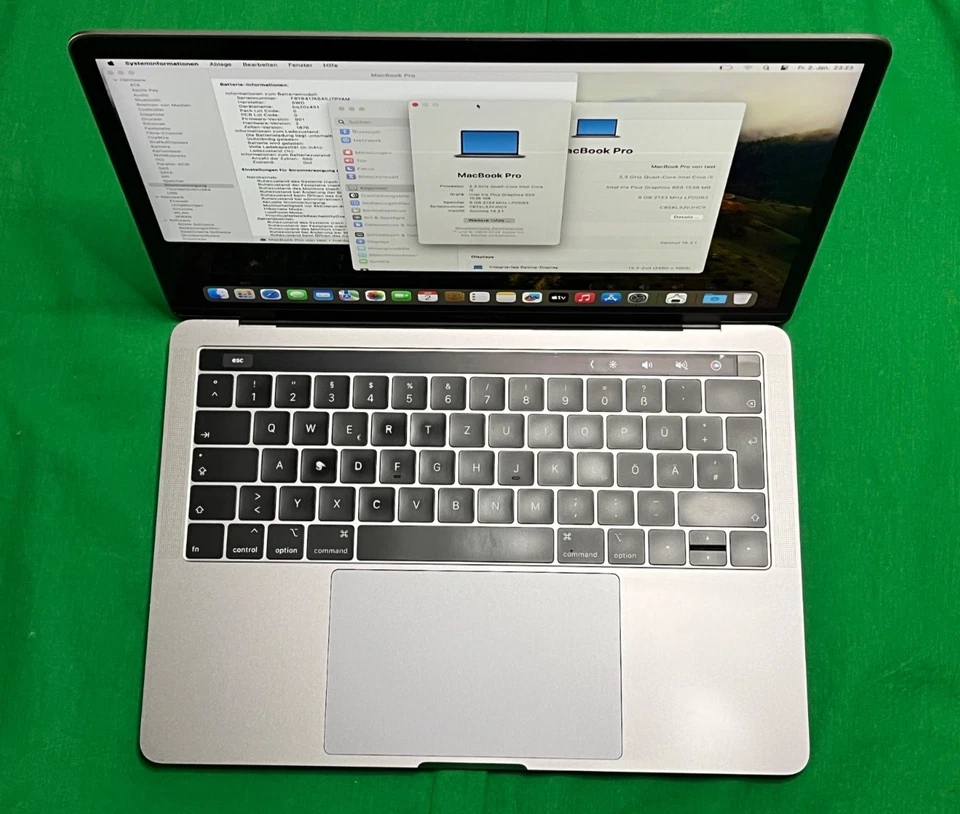 Apple MacBook Pro 13" 2018 · i5 · 8GB · 512GB, Foto 1 von 5