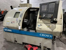 OKUMA CROWN 762S-BB TURNING CENTER - OSP 700L, 10" 3 Jaw Chuck See Video