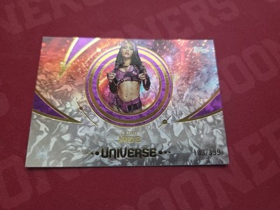 2025 Topps WWE Universe Cora Jade #127 Purple Glass 103/399