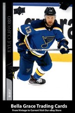 2020-21 Upper Deck Kyle Clifford #618 St. Louis Blues NHL Hockey 