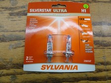 Sylvania Silverstar Ultra H1 Headlight Bulbs Twin Pack New Genuine Unopen
