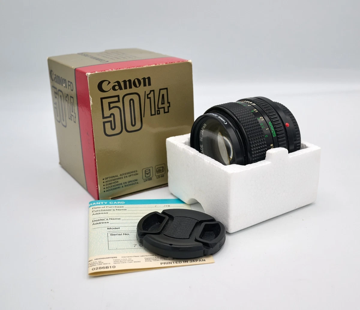Canon FD 50mm f/1.4 Camera Lenses for sale | eBay
